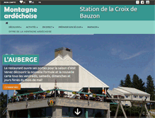 Tablet Screenshot of croixdebauzon.com